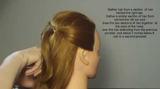 Видео прически: Быстрая прическа для длинных волос. Easy hairstyle for long hair 