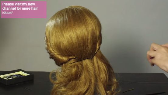 Видео прически: Романтическая прическа для средних волос. Romantic Hairstyles 
